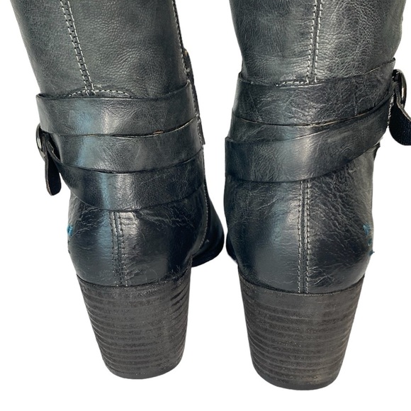 Roan by BedStu Garner Gray Leather Riding Boots Size 7 - Picture 8 of 15